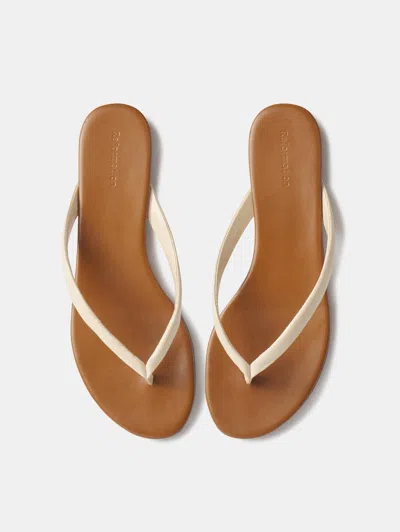 Reformation Tongs Plates Amelia Naturel 5 In Brown