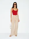 Reformation Amy Bodysuit Red Medium In Red