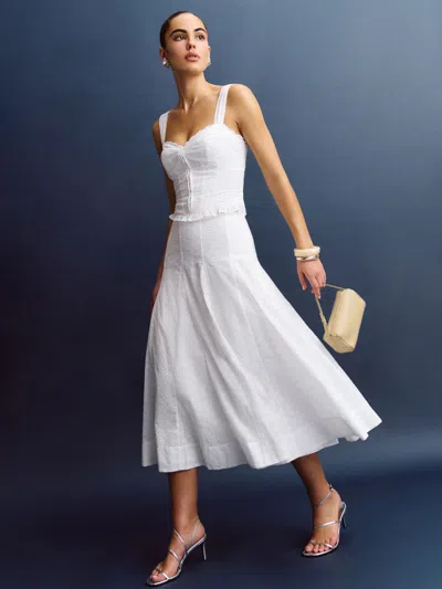 Reformation Anatolia Two Piece In White