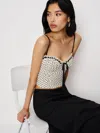 Reformation Andrea Top In Black