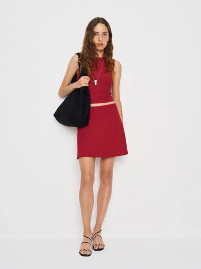 Reformation Andres Knit Two Piece In Red