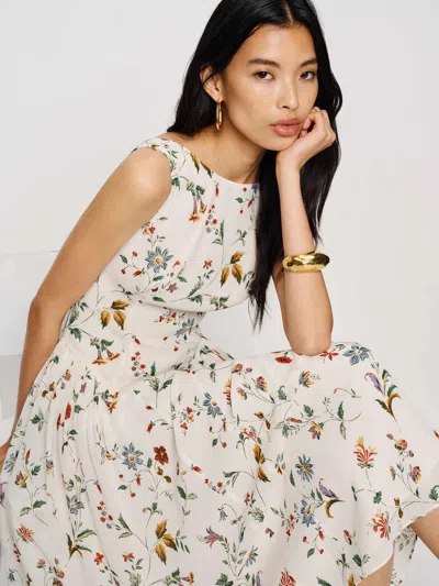Reformation Anelis Dress In White