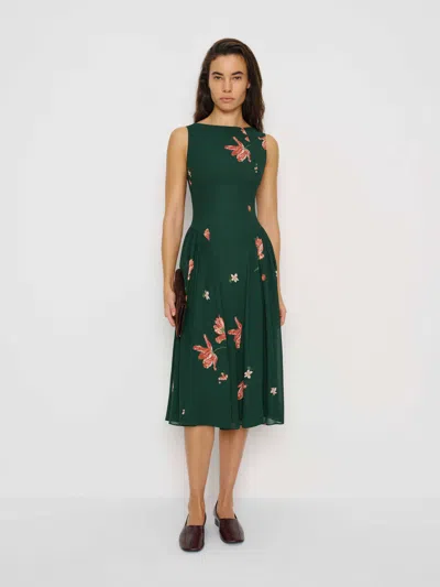 Reformation Anelis Dress Green 12