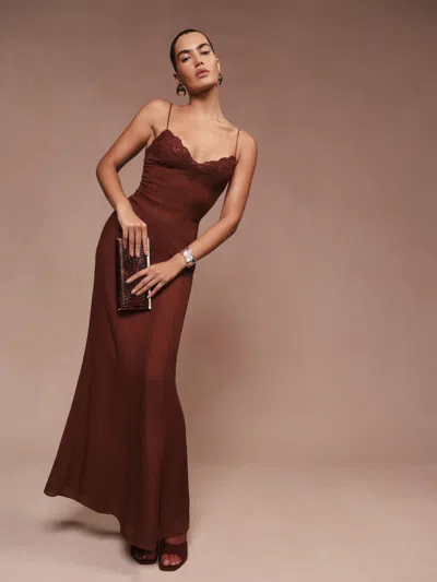 Reformation Anett Dress In Chianti