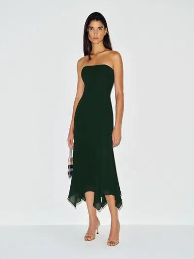 Reformation Angeles Dress Green 0