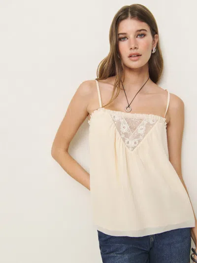 Reformation Annamarie Top In Sugar