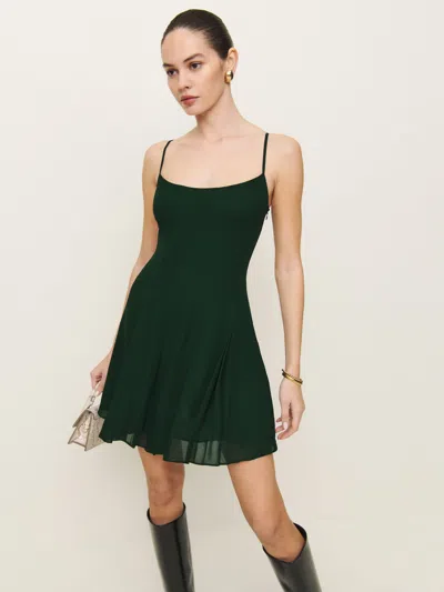 Reformation Annelise Dress In Forest