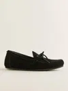 Reformation Annette Loafer In Black Suede