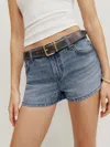 REFORMATION ANNIE STRETCH LOW RISE JEAN SHORTS