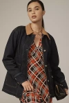 Reformation Archer Denim Jacket In Blue