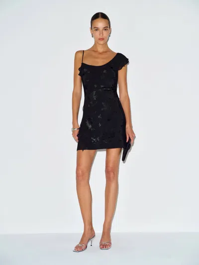 Reformation Arienne Dress Black Xs