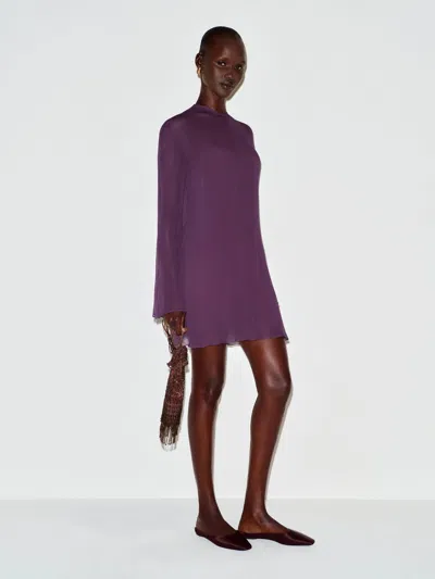 Reformation Arlet Dress Purple Small