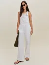 Reformation Arlo Denim Overalls