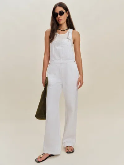 Reformation Arlo Denim Overalls