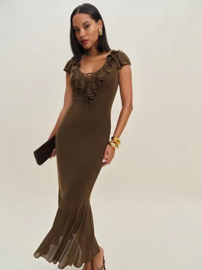 Reformation Robe En Maille Arlo