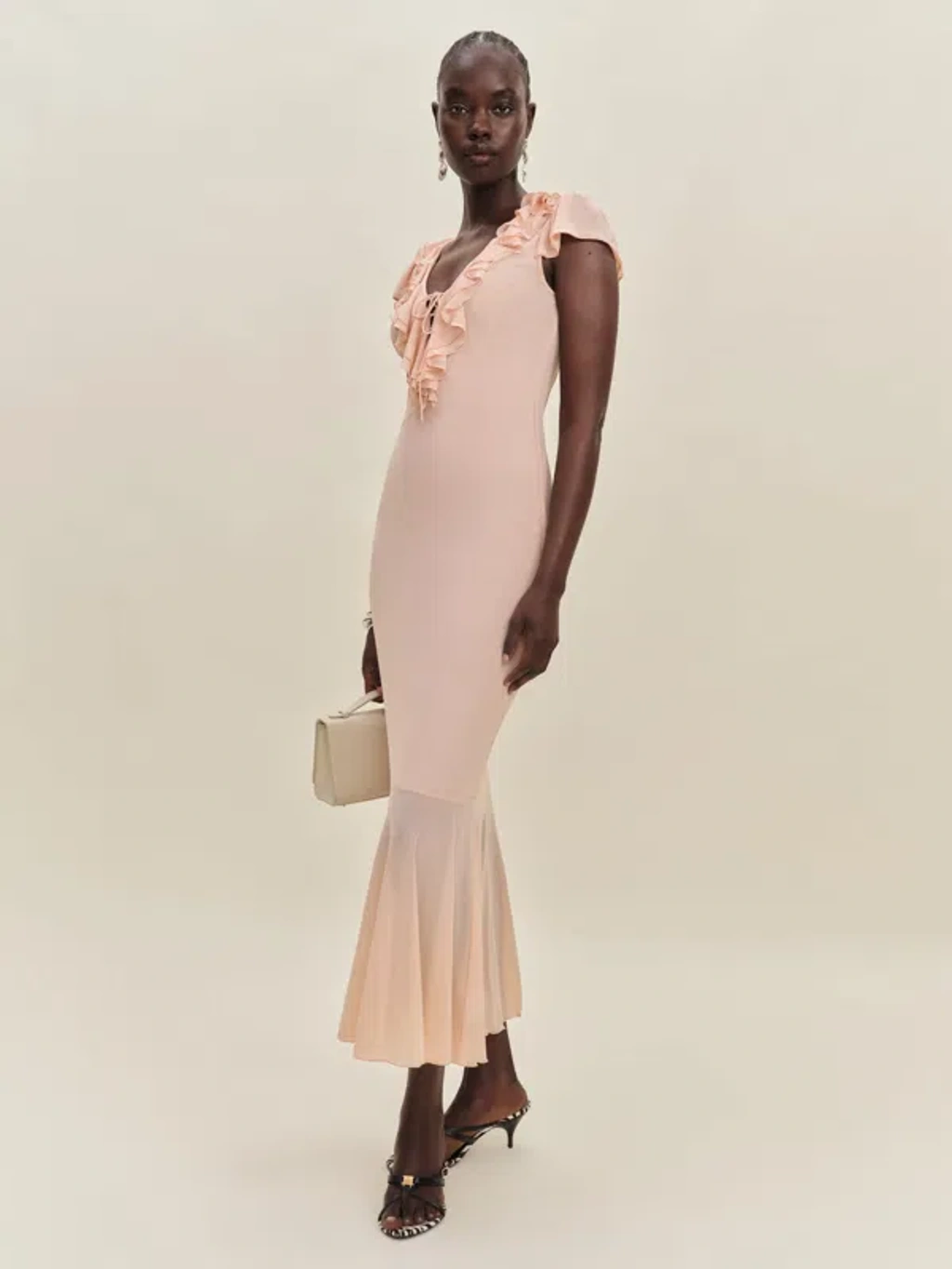 Reformation Arlo Knit Dress In Pink | ModeSens