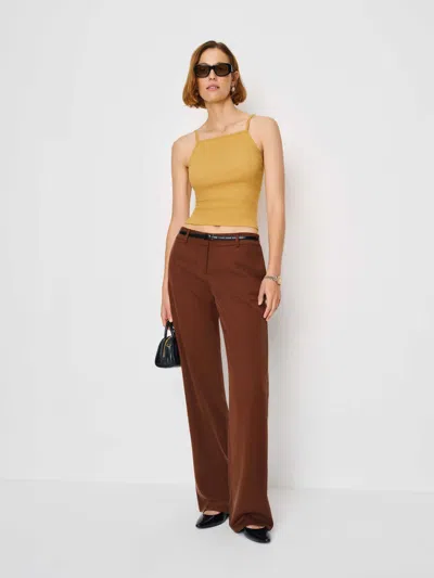 Reformation Arnie Tank In Brown