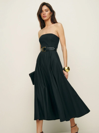 Reformation Astoria Dress In Black