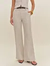 Reformation Astrid Linen Mid Rise Pant