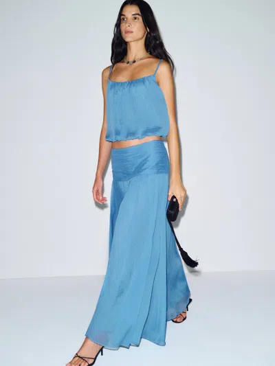 Reformation Astrid Two Piece Blue 8