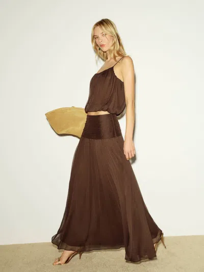 Reformation Astrid Two Piece Top And Skirt Set In Multi