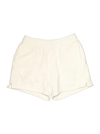 Pre-owned Reformation Athletic Shorts In Ivory