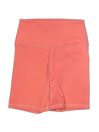 Pre-owned Reformation Athletic Shorts In Orange