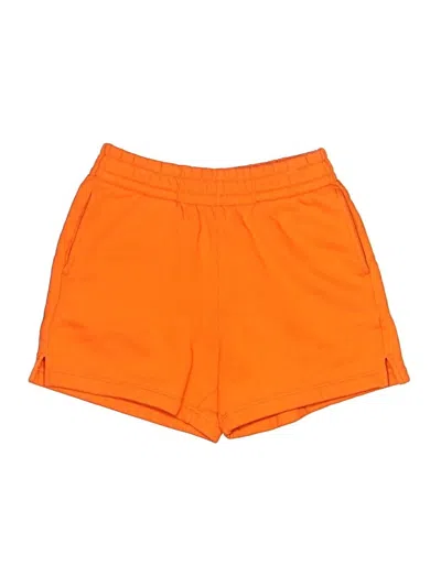 Pre-owned Reformation Athletic Shorts In Orange