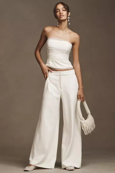 Reformation Auggie Pants In White
