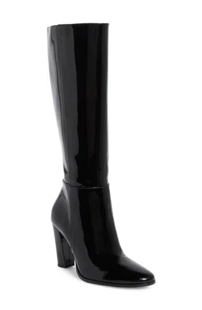 Reformation Aurelie Knee High Boot In Black