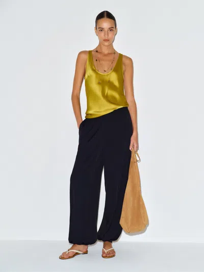 Reformation Aven Crepe Pant Black Xl