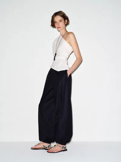 Reformation Aven Pant Black Xs