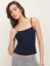 Reformation Avi Tank In Midnight