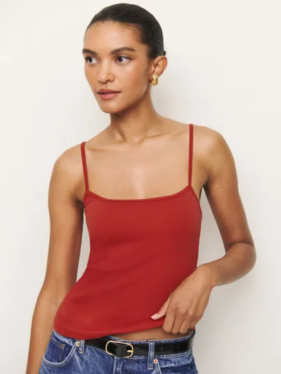 Reformation Avi Tank In Sundried Tomato