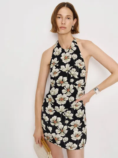 Reformation Avielle Dress In Black