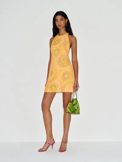 Reformation Avielle Dress 12 In Multi