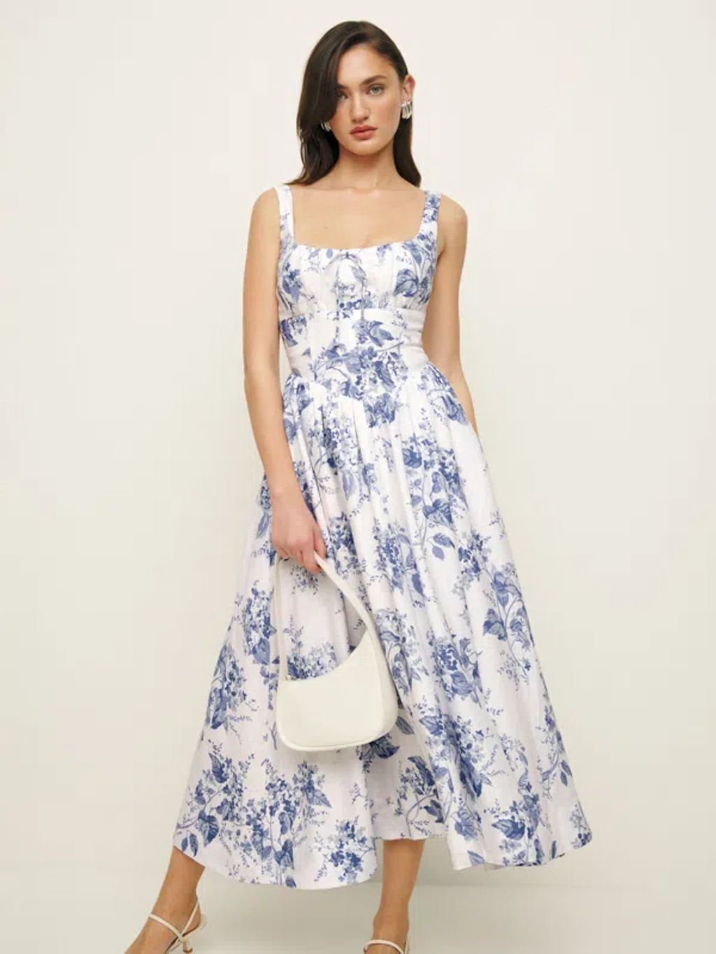 chinese dress ladies Balia Linen Dress – Mademoiselle Boutique main image 1