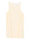 Reformation Balia Linen Dress In White
