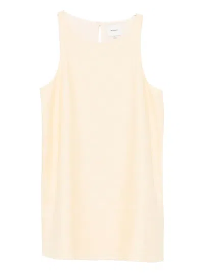 Reformation Balia Linen Dress In White