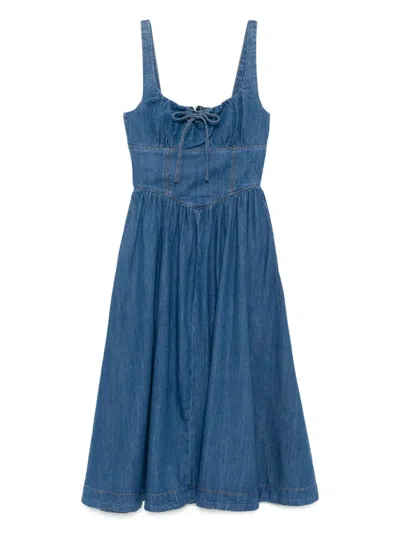 REFORMATION BALIA MIDI DRESS