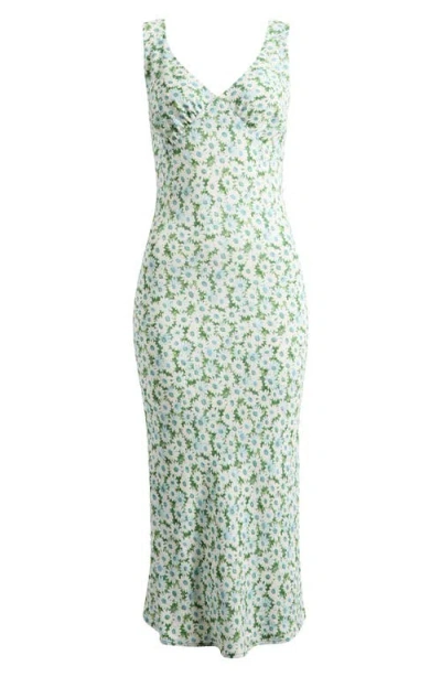 Reformation Beauden Crepe Midi Dress