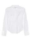 Reformation Becker Shirt In White