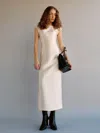 Reformation Belden Dress In White