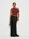 Reformation Belle Knit Top In Brown