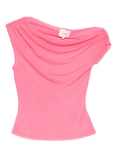 Reformation Belle Top In Pink