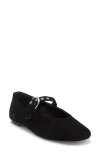 Reformation Bethany Ballet Flat In Black