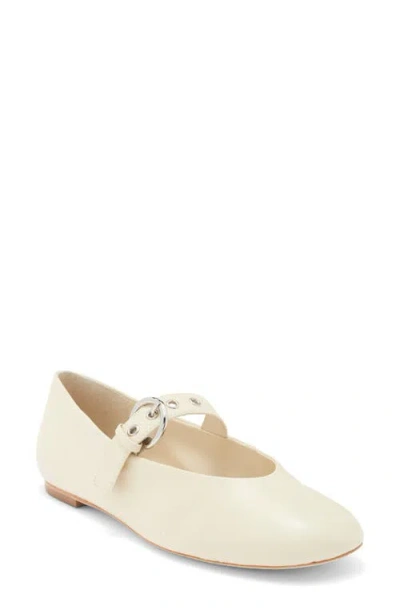Reformation Bethany Ballet Flat In Neutral
