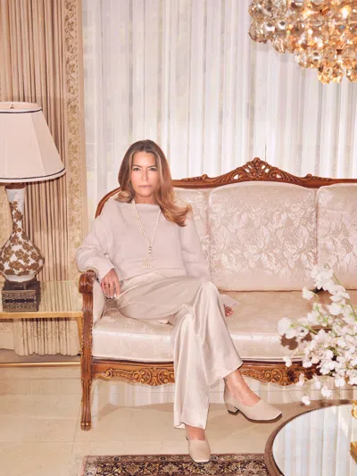 Reformation Beverly Cashmere Sweater Ivory Xs In Neutral