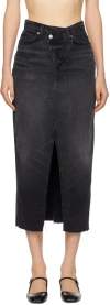 Reformation Nila Long Denim Skirt In Nome