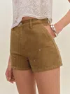 Reformation Blake High Rise 3 In Brown